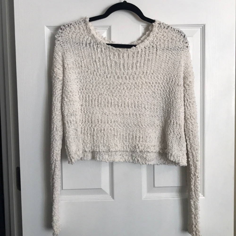 Knit Cropped Sweater